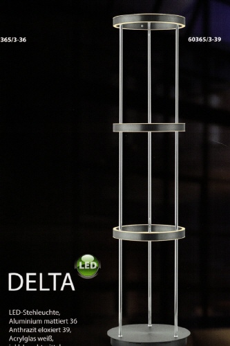 B-Leuchten LED "Delta" ST-Anthrazit