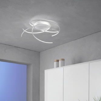 Escale LED "Space"1, Weiss